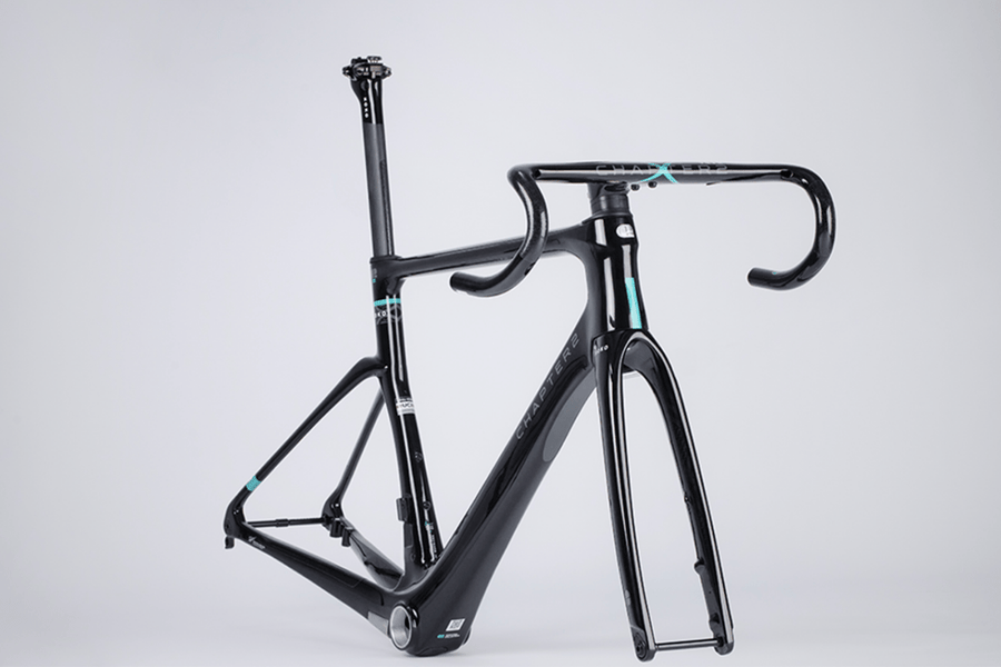 CHAPTER2 KOKO FRAMESET(DISC BRAKE) GLOSSY BLACK (TUHUA) - Carbon Road Bike