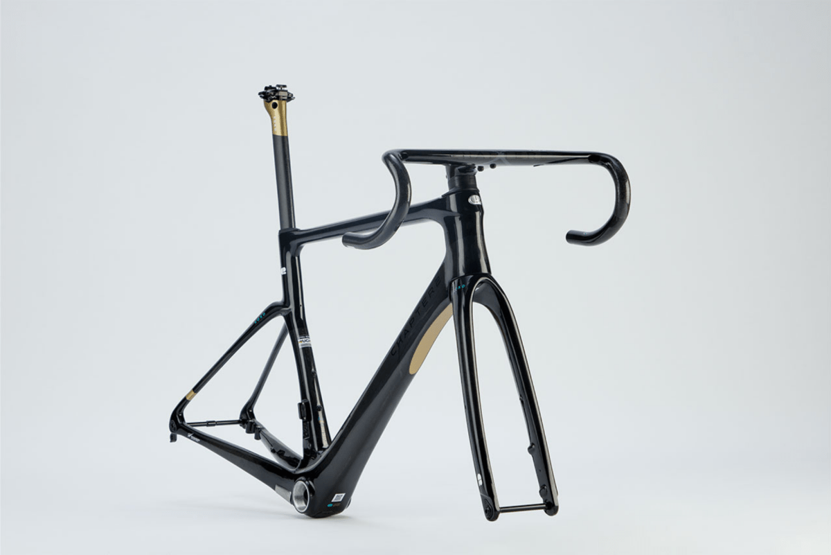 CHAPTER2 KOKO FRAMESET(DISC BRAKE) BLACK + UD W/GOLD (KOURA) - Carbon Road Bike