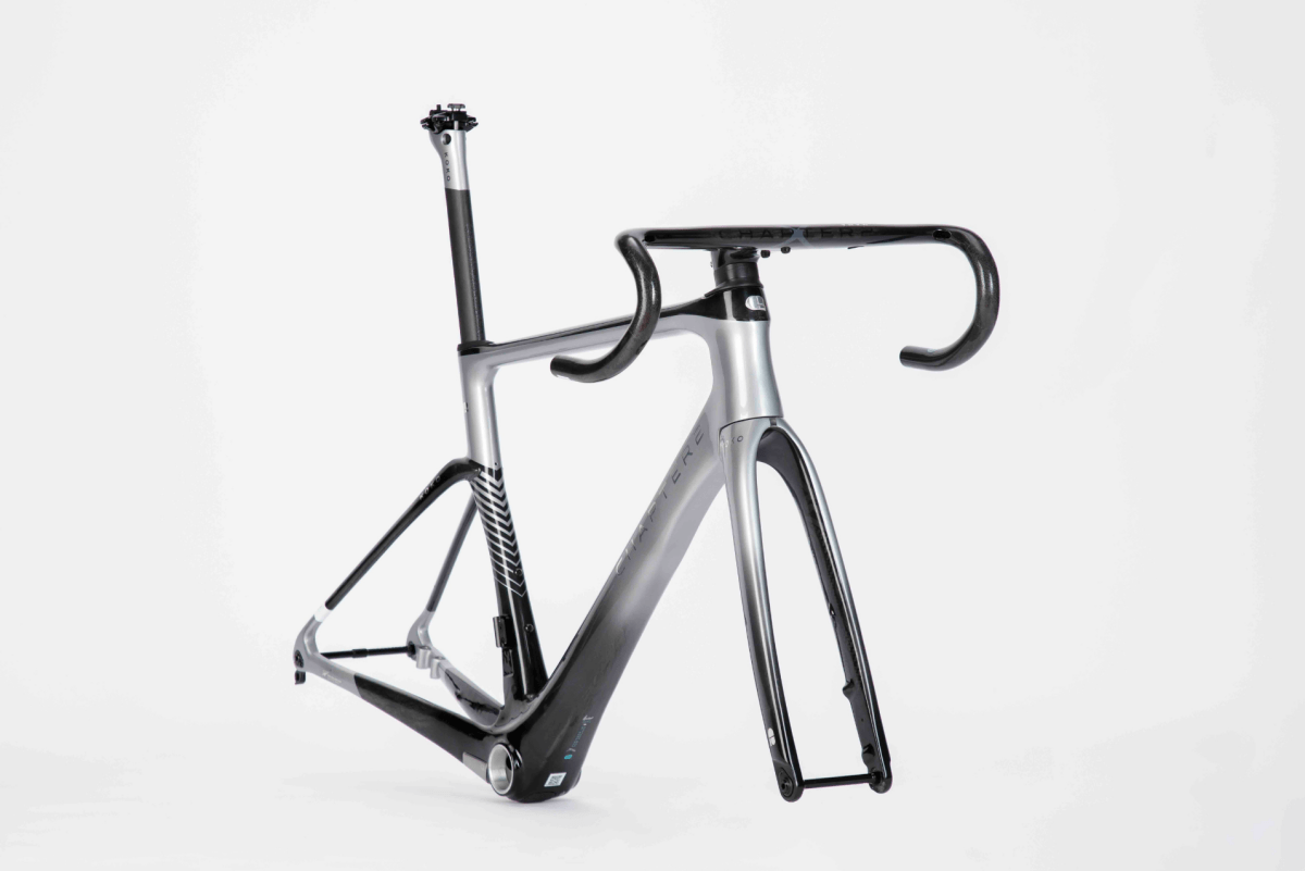 CHAPTER2 KOKO FRAMESET(DISC BRAKE) SILVER + UD (PONGA) - Carbon Road Bike