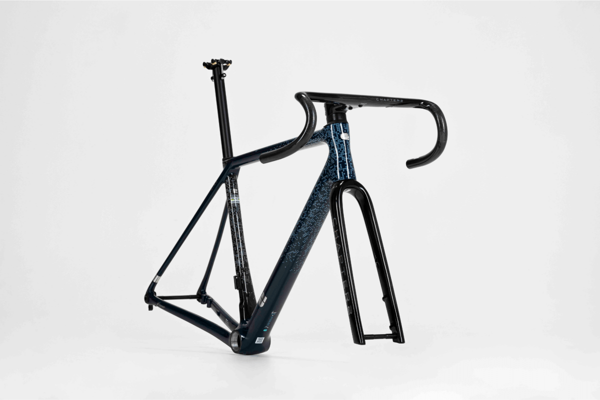 CHAPTER2 RIRA FRAMESET(DISC BRAKE) BLUE + UD DIGITAL - Carbon Road Bike