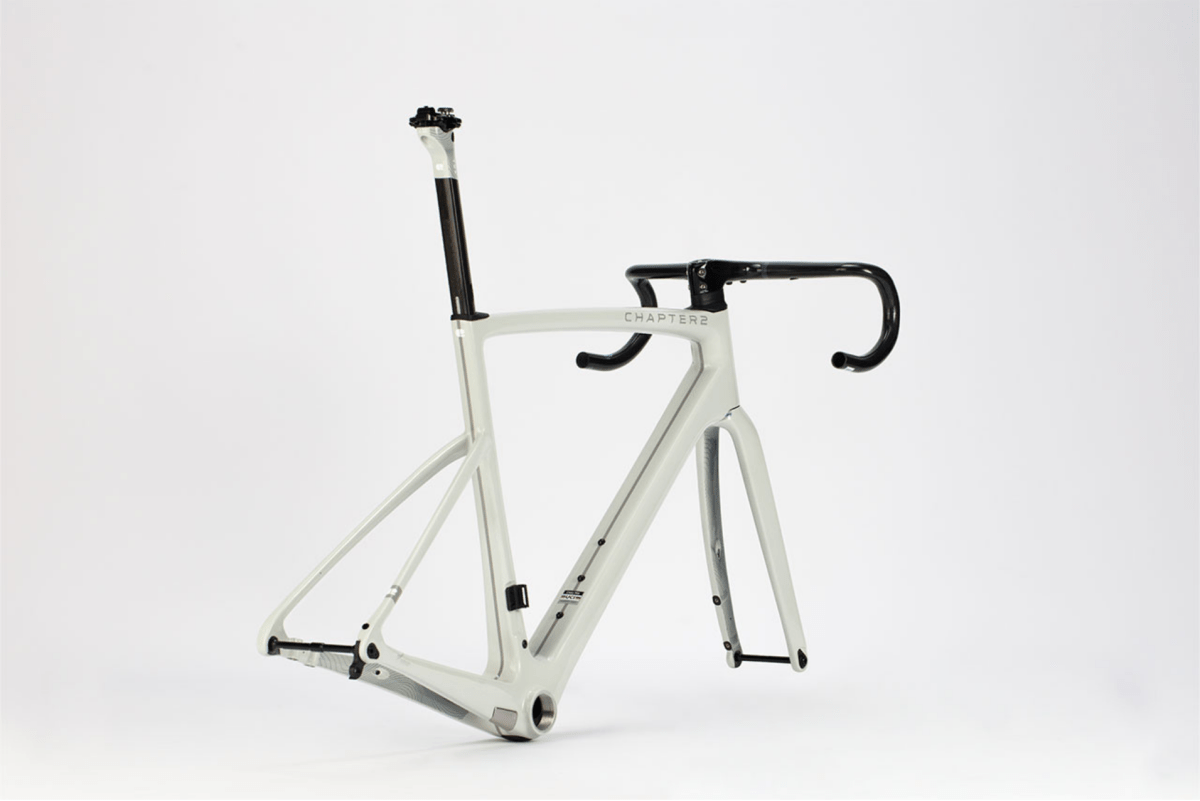 CHAPTER2 TOA FRAMESET(DISC BRAKE) GREY (KAPUA) - Carbon Road Bike
