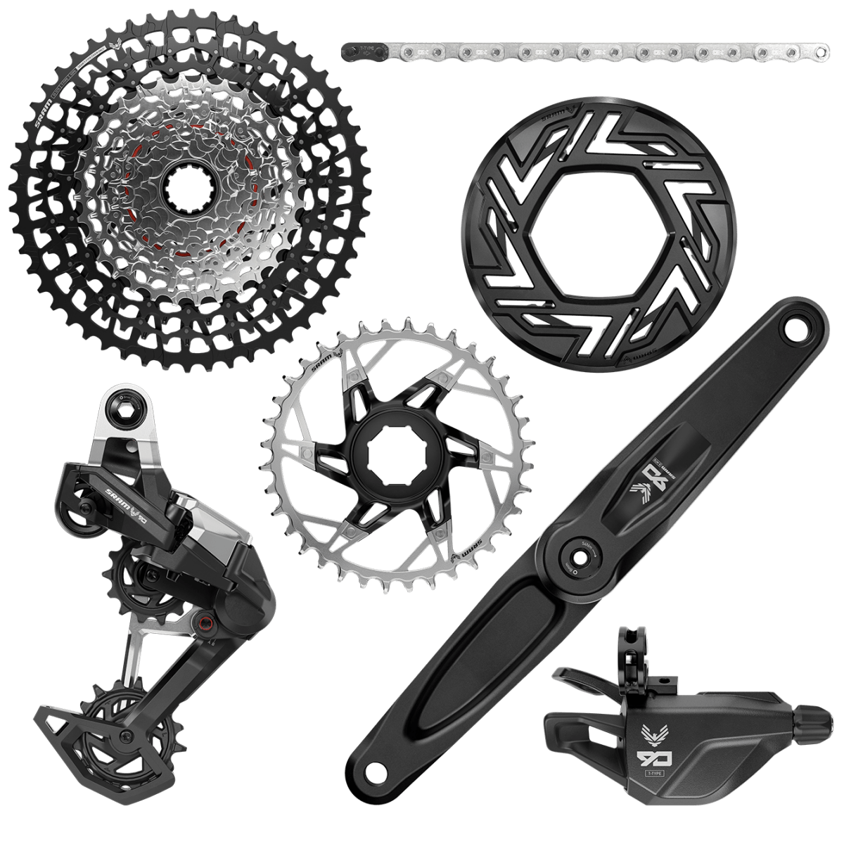 Eagle 90 E-MTB Groupset - GS-90-PA-A1