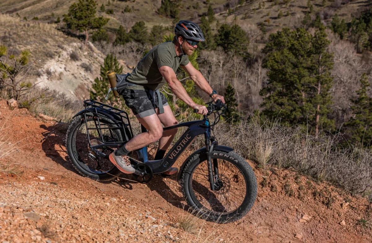 Velotric Nomad 2X – Full Suspension Fat Tire eBike (750W, 75-Mile Range, 1000lb Towing Capacity)