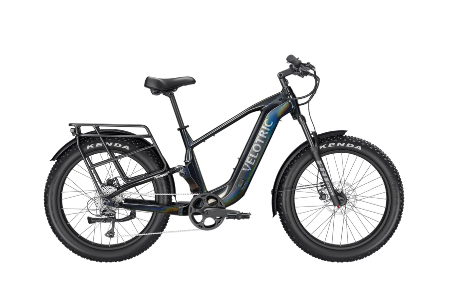 Velotric Nomad 2X – Full Suspension Fat Tire eBike (750W, 75-Mile Range, 1000lb Towing Capacity)