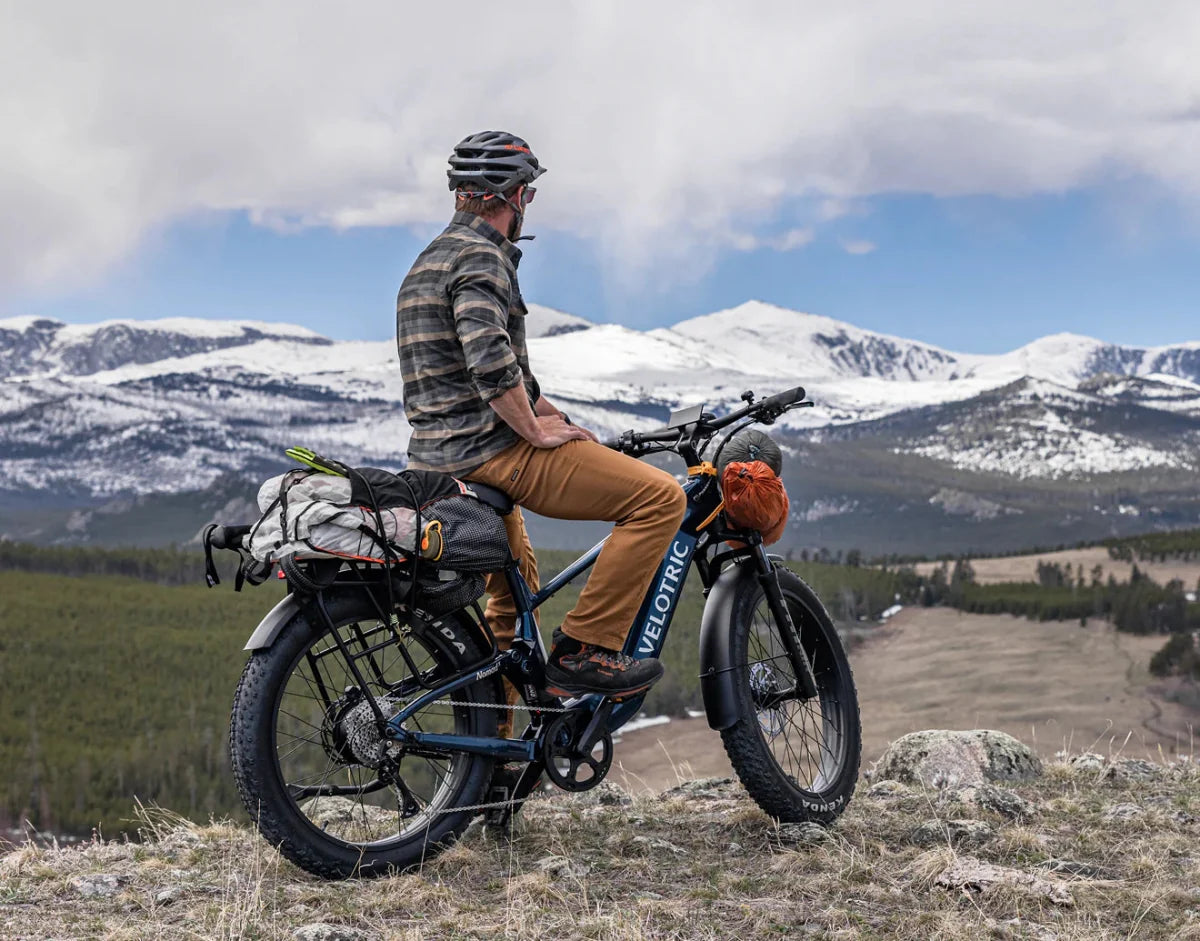 Velotric Nomad 2X – Full Suspension Fat Tire eBike (750W, 75-Mile Range, 1000lb Towing Capacity)