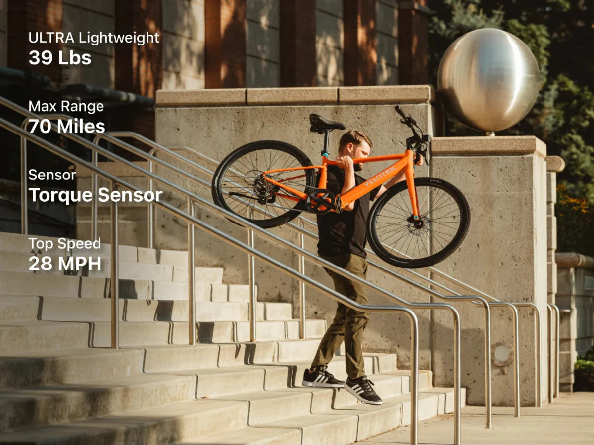 Velotric T1 ST Plus Ebike – Sleek & Lightweight Electric Bike for City Commuting